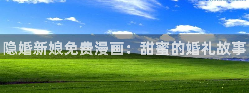 《汗汗漫画》：隐婚新娘免费漫画：甜蜜的婚礼故事